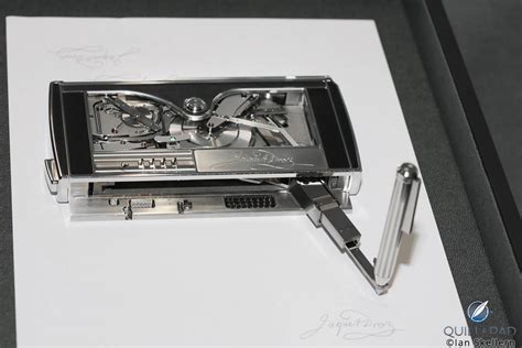 The Signing Machine by Jaquet Droz 